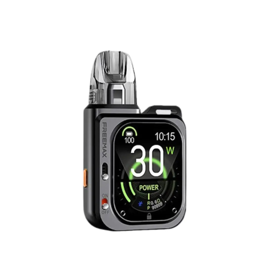 Freemax Rexa Smart Pod Vape Kit Gunmetal Colour - Perfect for Nic Salt E-liquids