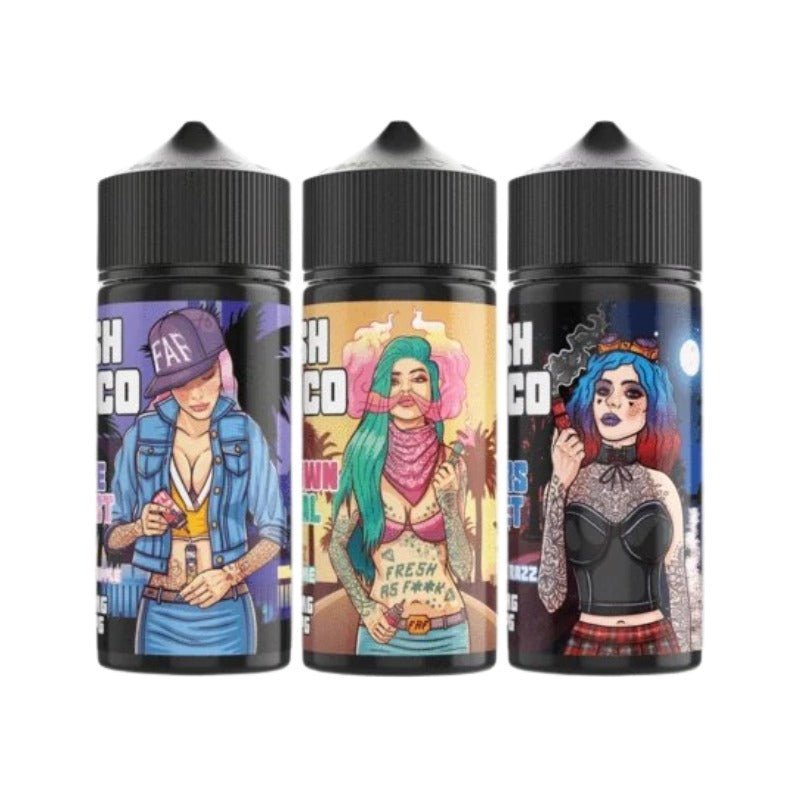 Fresh Vape Co 100ml E-liquids - #Simbavapeswholesale#