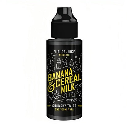 Future Juice 100ml Shortfil E Liquid, Banana Cereal Milk Flavour