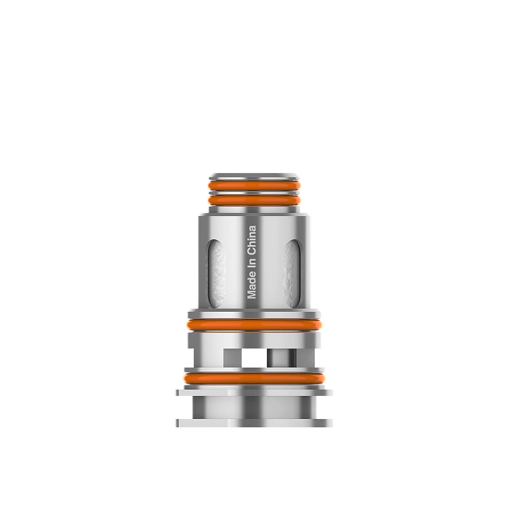 Vape coil with orange O-rings for Geekvape Aegis Boost Pro.