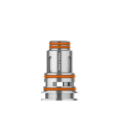 Vape coil with orange O-rings for Geekvape Aegis Boost Pro.