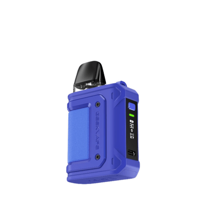 GeekVape Aegis Hero Q Pod Vape Kit in blue perfect for nic salt vape juices