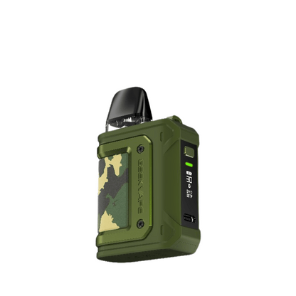 Geekvape Aegis Hero Q Pod Vape Kit in green perfect for nic salt vape juices