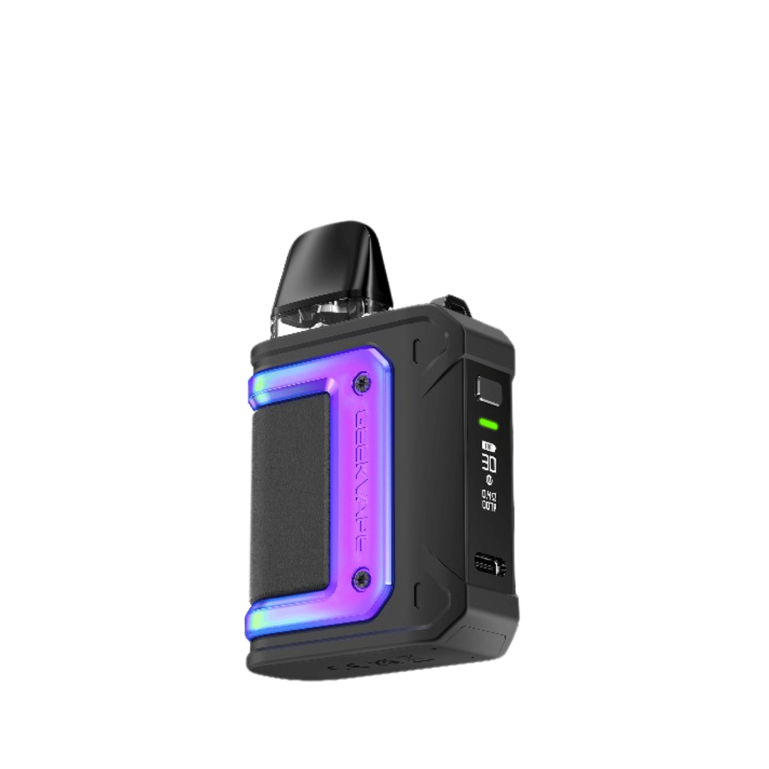 Geekvape Aegis Hero Q Pod Vape Kit in rainbow perfect for nic salt vape juices