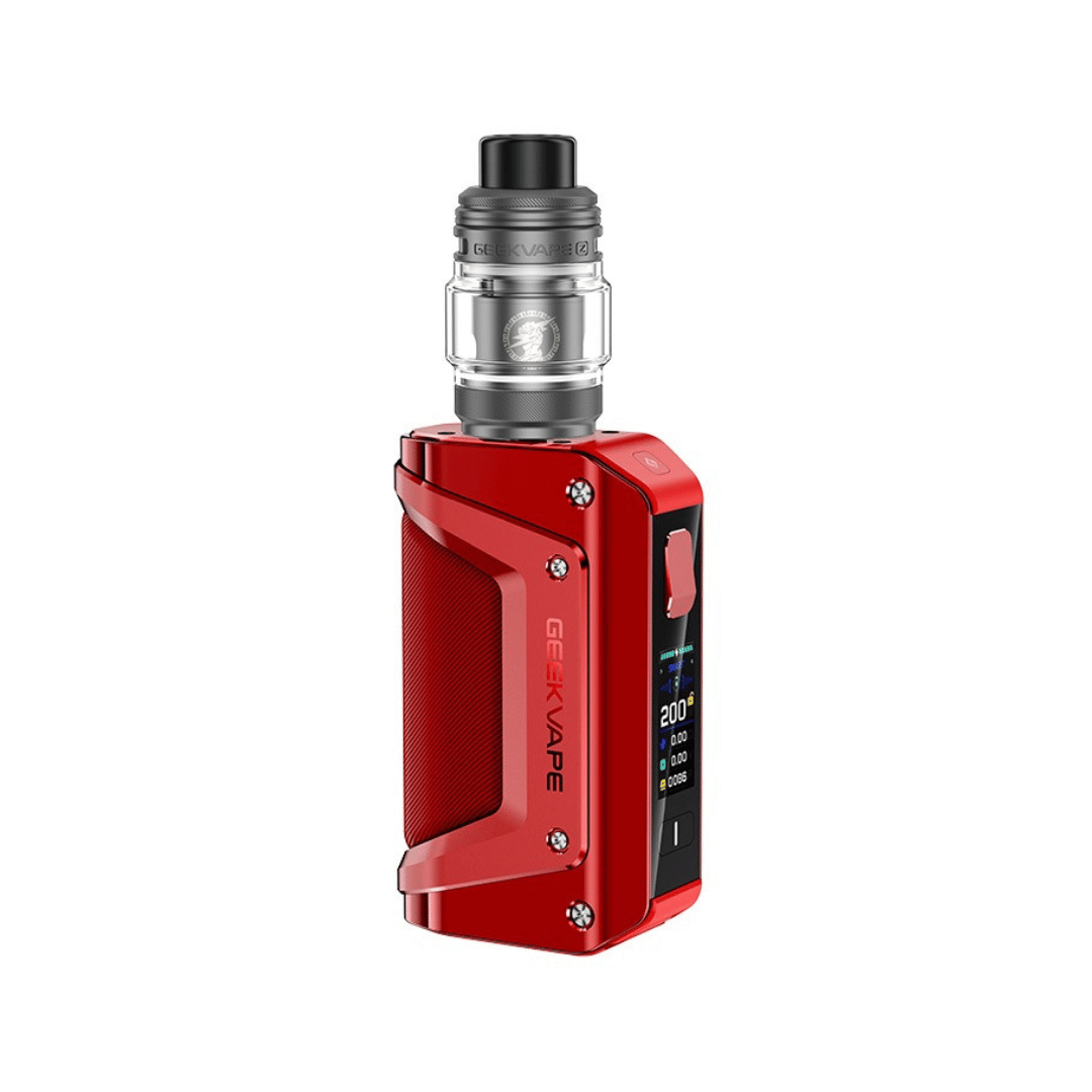 RedGeekvape Aegis Legend 3 Kit in Red perfect for Shortfill E-Liquids