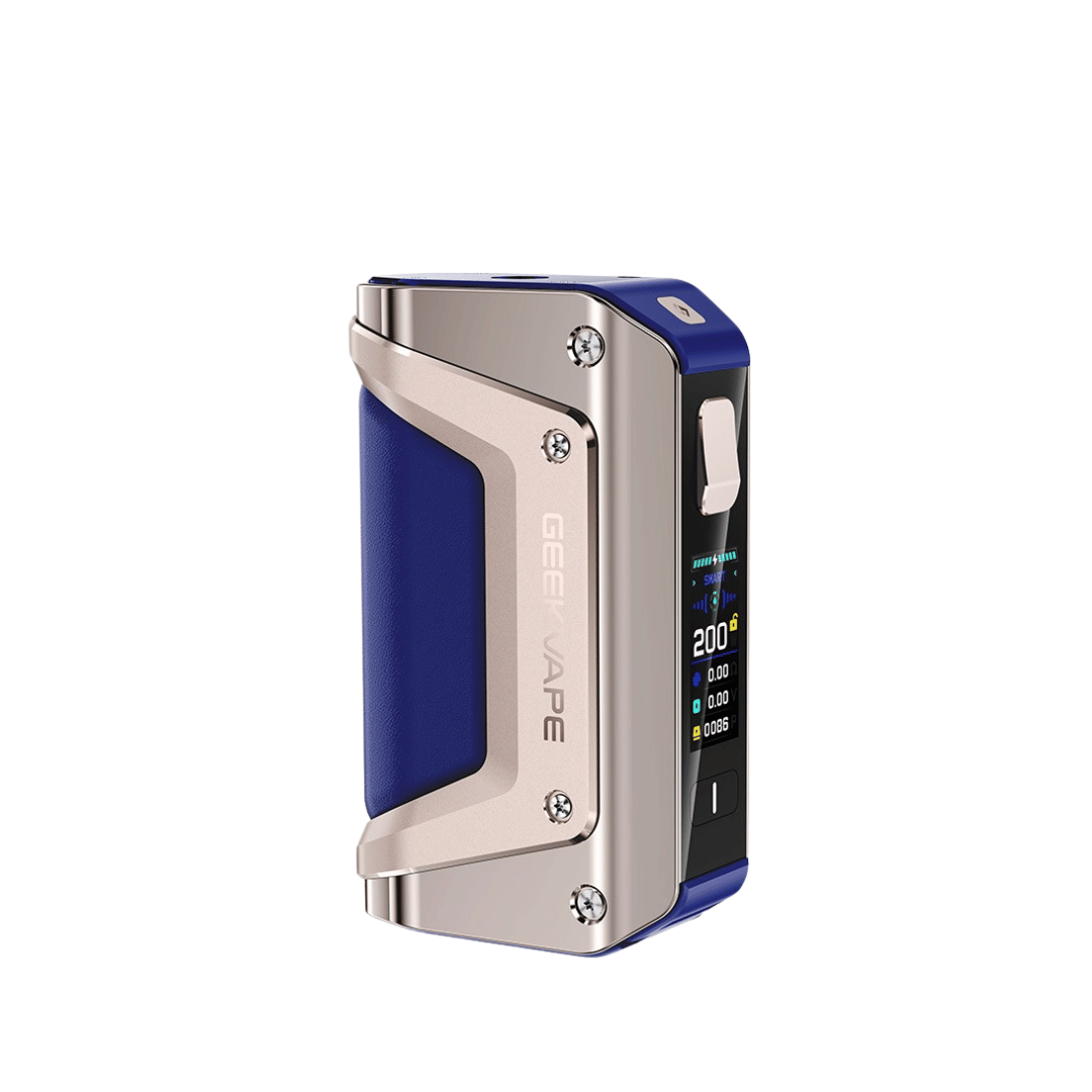 Geekvape Aegis Legend 3 Mod in golden blue perfect for Vape Tanks