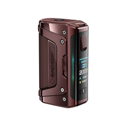 Geekvape Aegis Legend 5 Box Mod which can be used with Sub-ohm Tanks - RDAs - RTAs - MTL Tanks - Earth Brown Colour 
