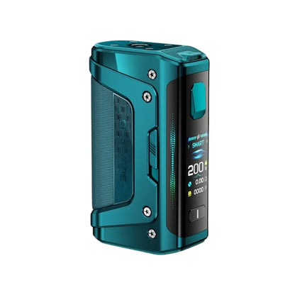 Geekvape Aegis Legend 5 Box Mod which can be used with Sub-ohm Tanks - RDAs - RTAs - MTL Tanks - Glacier Green Colour 