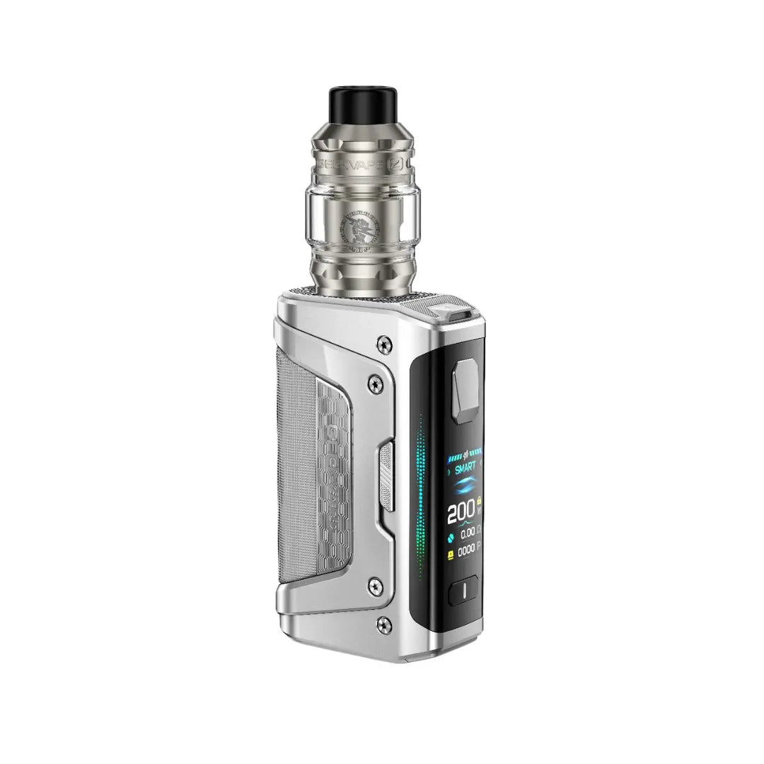 Geekvape Aegis Legend 5 Sub-ohm Vape Kit in Frost Silver Colour 