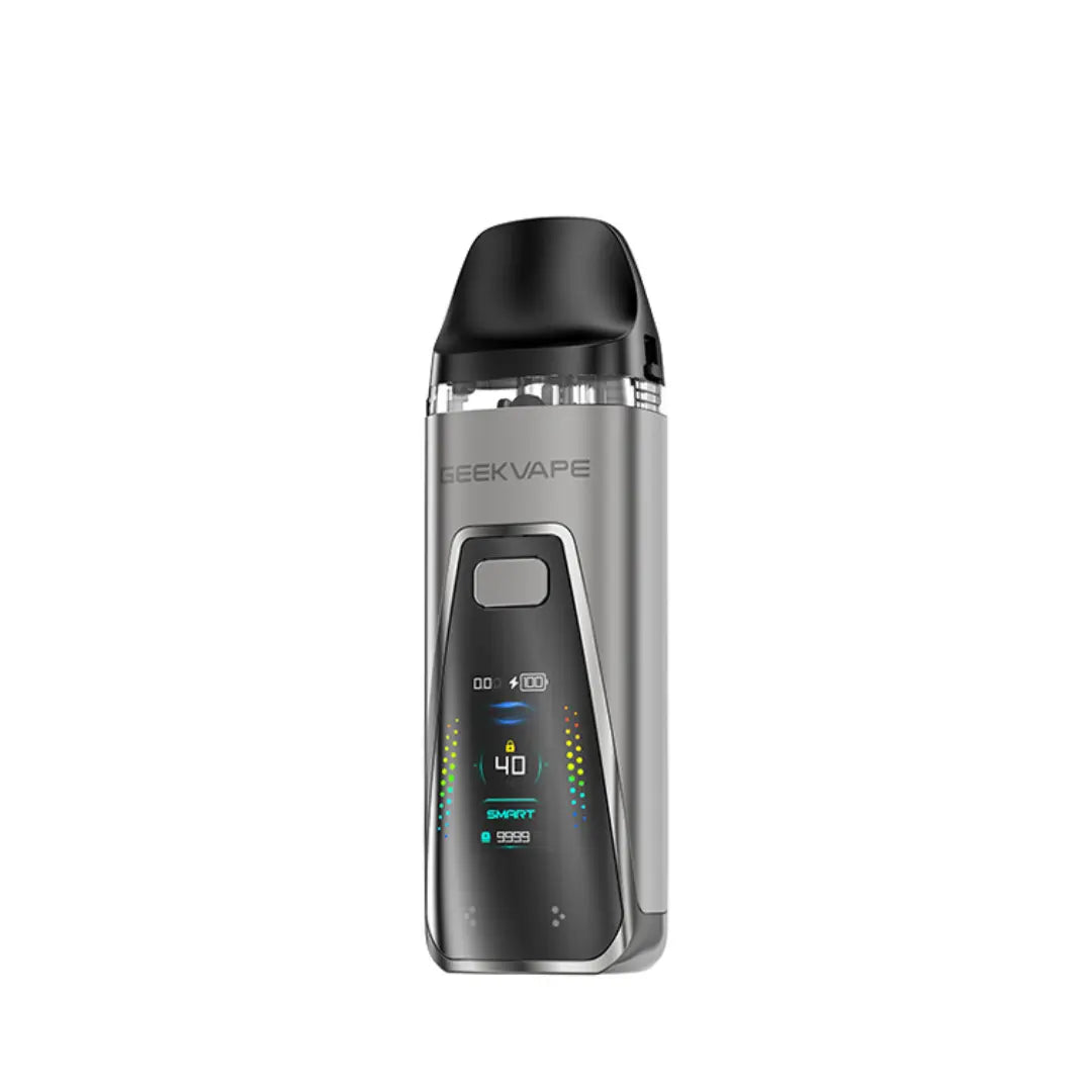Geekvape Digi Pro Pod Vape Kit in gunmetal grey perfect for nic salt vape juices