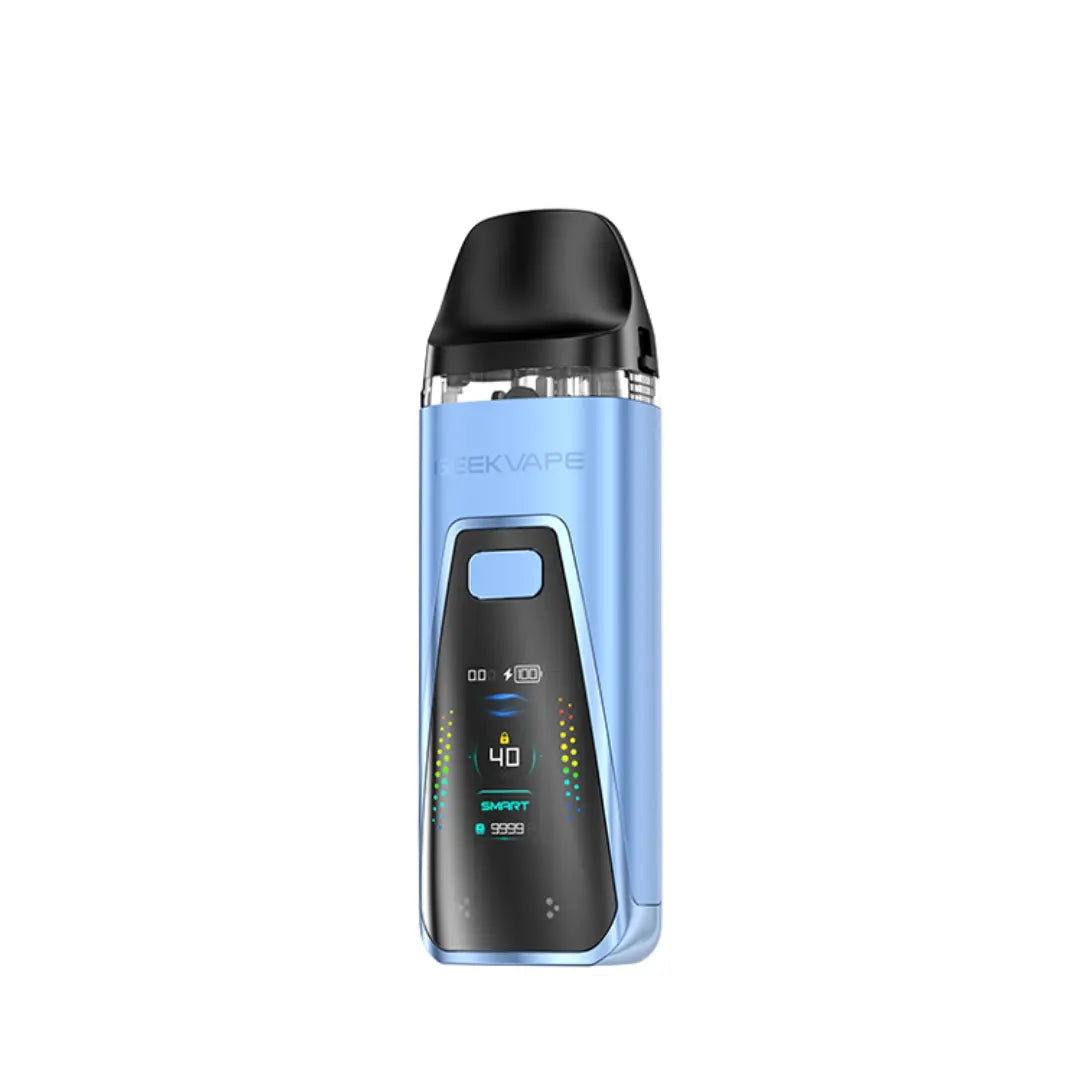 Geekvape Digi Pro Pod Vape Kit in Misty Blue perfect for nic salt vape juices