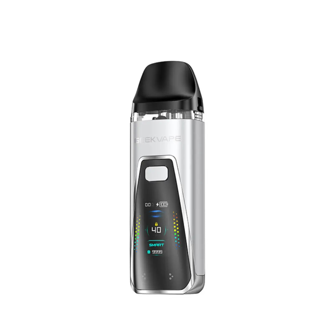 GeekVape Digi Pro Pod Kit in Moon Silver perfect for nic salt vape juices