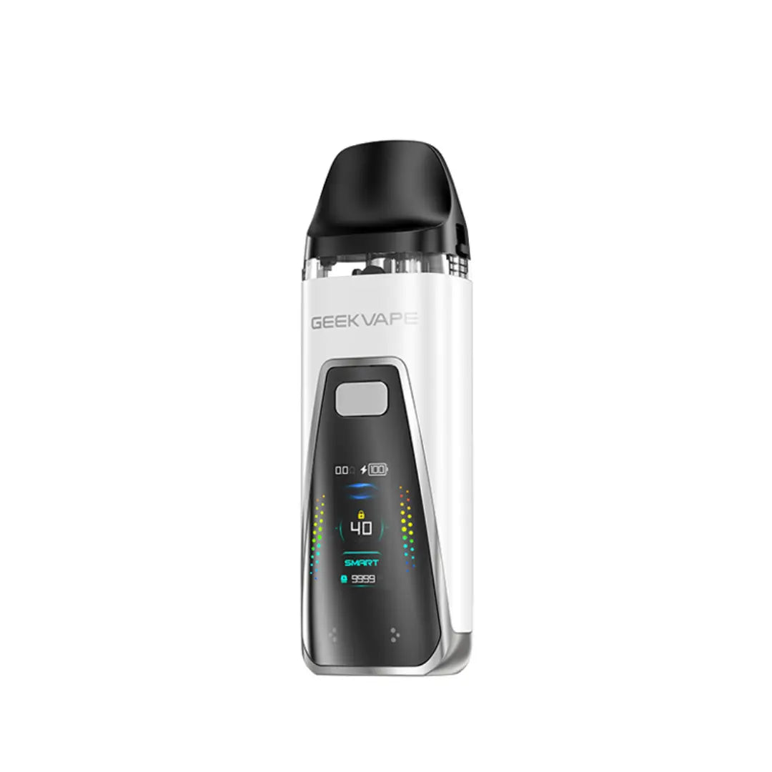 GeekVape Digi Pro Pod Vape Kit in pearl white perfect for nic salt vape juices