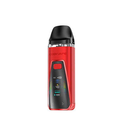 GeekVape Digi Pro Pod Vape Kit in ruby red perfect for nic salt vape juices