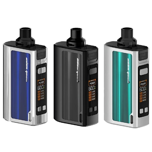Geekvape Obelisk 60 Pod Kit, Blue, Gunmetal, Silver Green Color