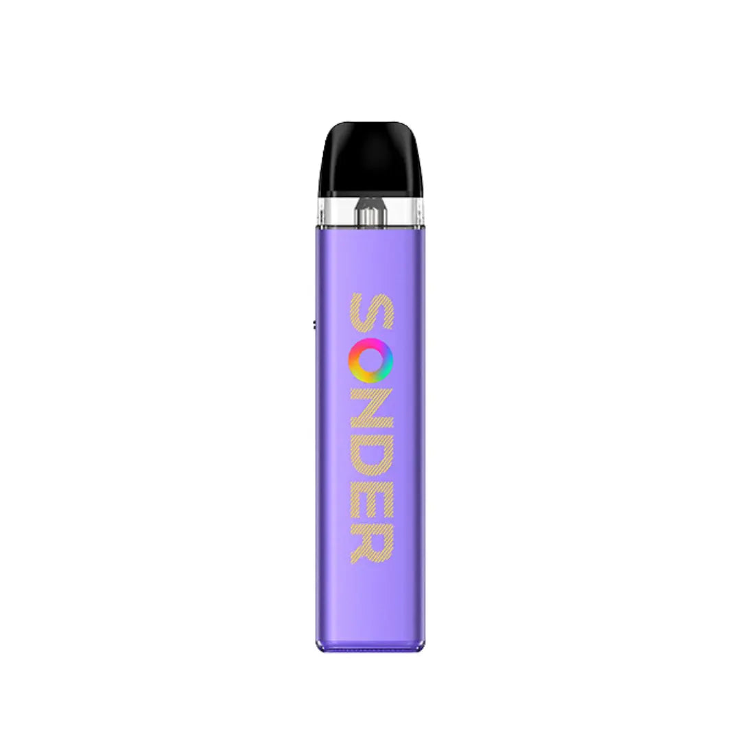 Geekvape Sonder Q2 Pod Vape Kit in metallic purple perfect for nic salt vape juices
