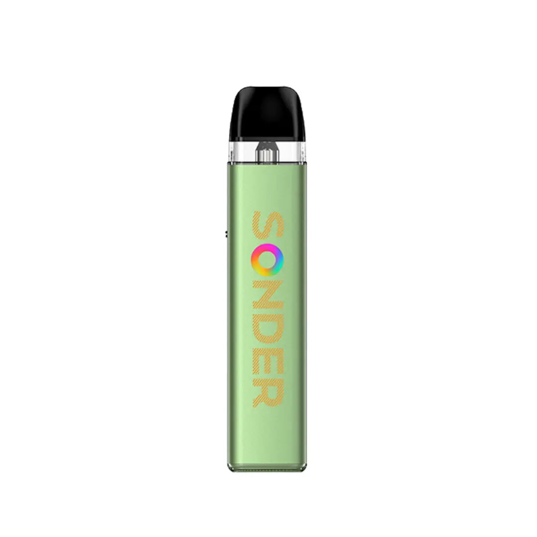 GeekVape Sonder Q2 Pod Vape Kit in olive green perfect for nic salt vape juices