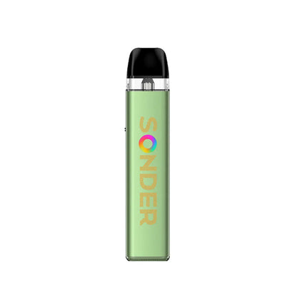 GeekVape Sonder Q2 Pod Vape Kit in olive green perfect for nic salt vape juices