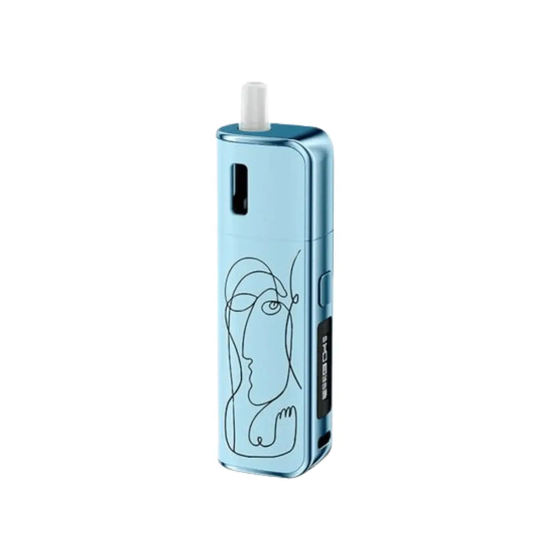 Geekvape Soul Pod Vape Kit in Lake Blue perfect for nic salt vape juices body.