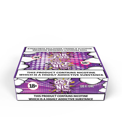 Get Nic – 18mg 70VG 30PG 100 Pack - #Simbavapeswholesale#