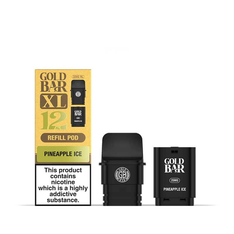 Gold Bar XL 10k Replacement Pods Box of 5 - Wholesale Price !