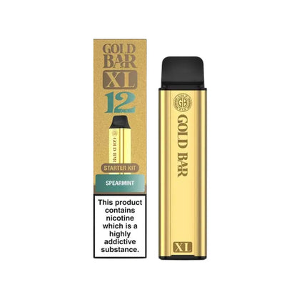 Gold Bar XL Prefilled Pod Kit - Spearmint Flavour 
