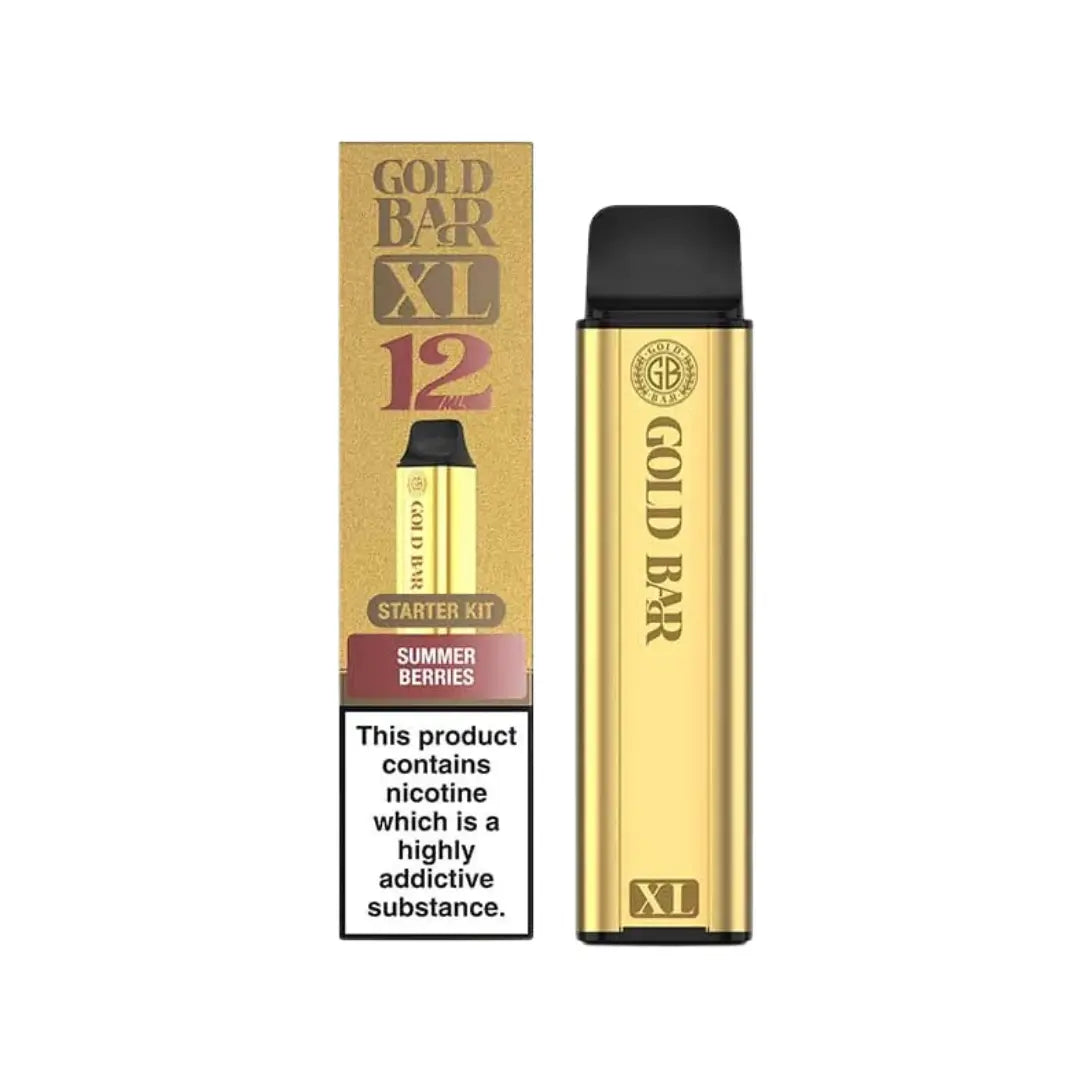 Gold Bar XL Prefilled Pod Kit - Summer Berries Flavour 