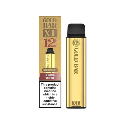 Gold Bar XL Prefilled Pod Kit - Summer Berries Flavour 