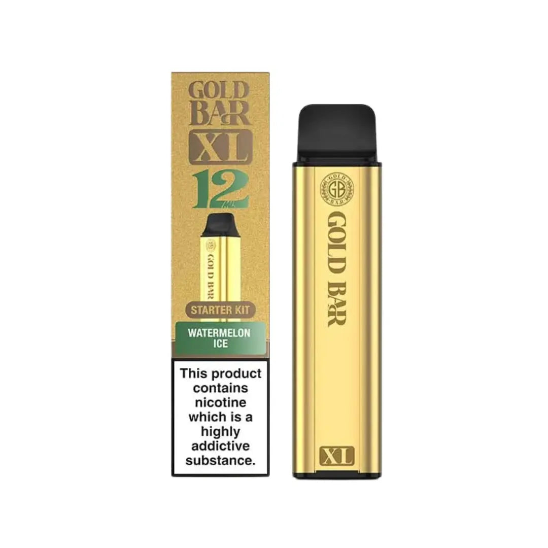 Gold Bar XL Prefilled Pod Kit - Watermelon Ice Flavour 