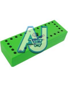 Green Wooden Roll Tray Small Stylish Storage Box, Aj Super Store