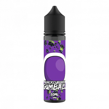Gumball 50ml Shortfill E Liquid, Blackcurrant Gumball Flavour