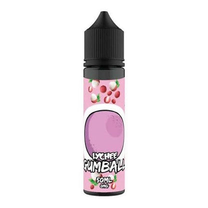 Gumball 50ml Shortfill E Liquid, Lychee Gumball Flavour