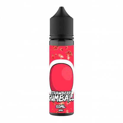Gumball 50ml Shortfill E Liquid, Strawberry Gumball Flavour