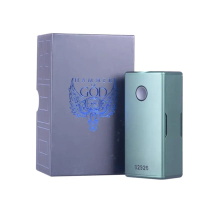 Hammer of God HOG 200 By Vaperz Cloud Vape Mod In British Racing Green Colour