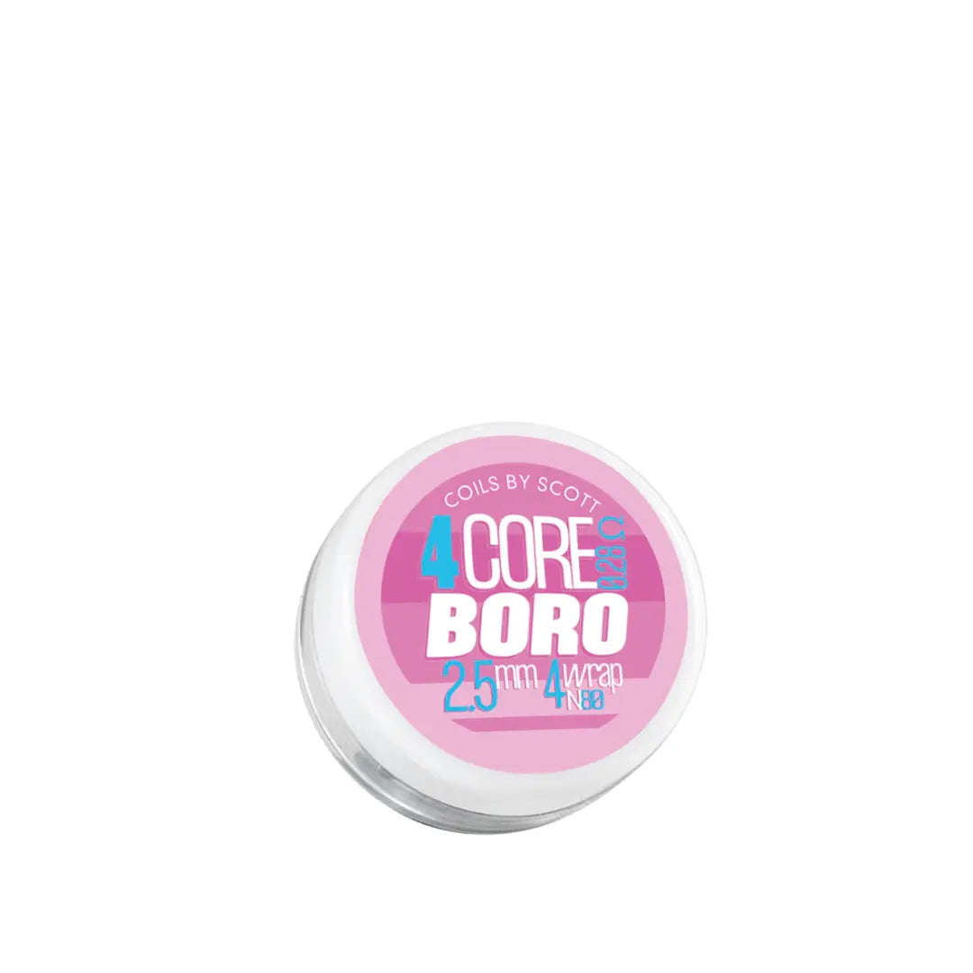 Handmade Coil by Scott for ECIGONE 4CA Boro 0.28 ohm