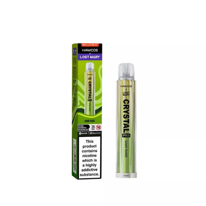 Lost Mary X Hawcos Crystal Pro Prefilled Pod Kit - Gami Rare Flavour.