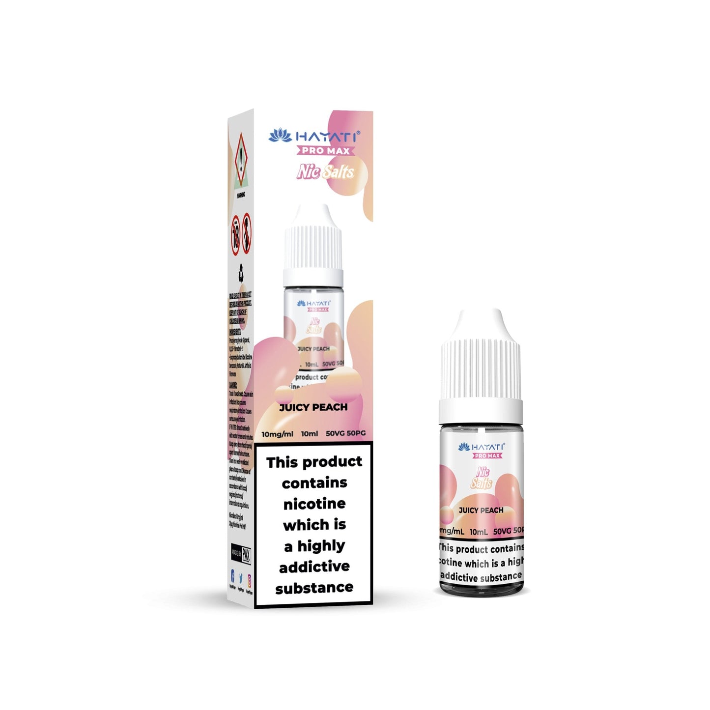 Hayati Crystal Pro Max Vape Nic Salts 10ml AJ's Superstore Hayati Crystal Pro Max Vape Nic Salts 10ml AJ's Superstore