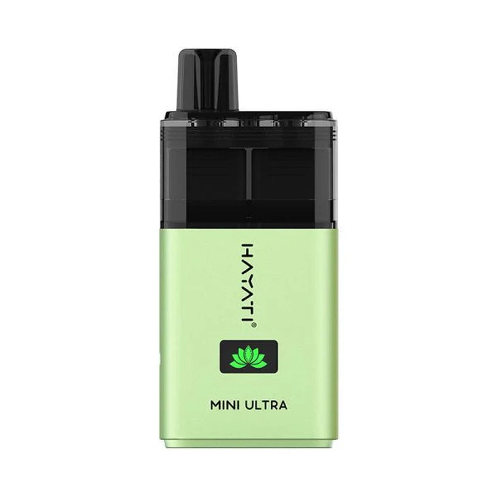 Hayati Mini Ultra 1500 Puffs Prefilled Pod Kit Box of 5, Sour Apple, Juicy Peach Flavour