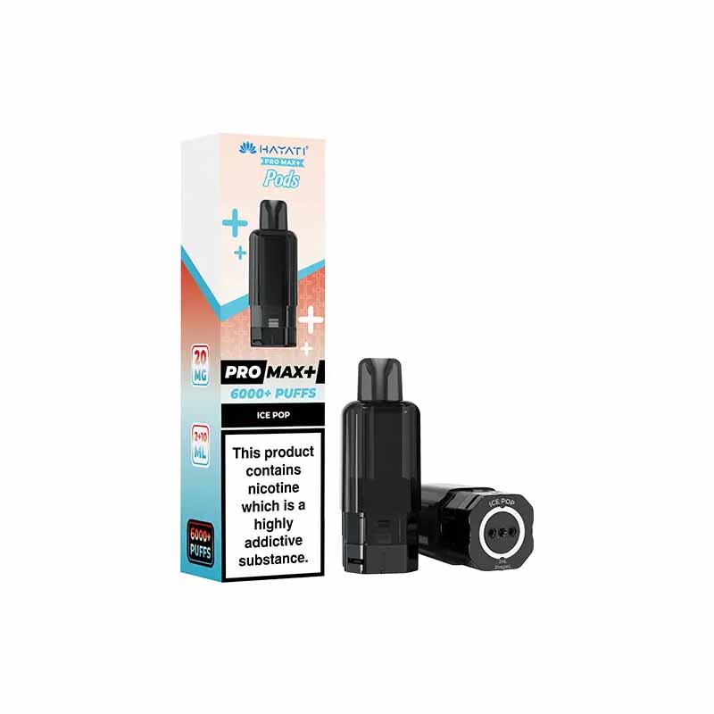 Hayati Pro Max 6K Prefilled Replacement Pod, Ice Pop Flavour