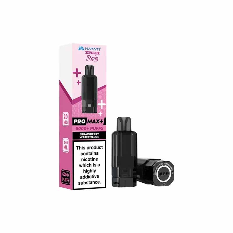 Hayati Pro Max 6K Prefilled Replacement Pod, Strawberry Watermelon Flavour