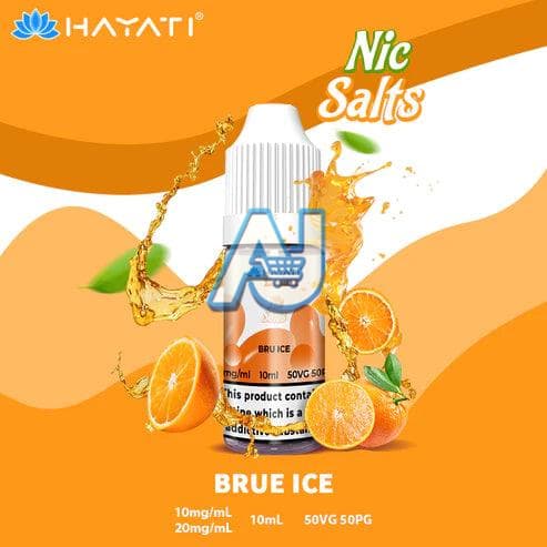 Hayati Pro Max Nic Salts Box of 10, Brue Ice Flavour
