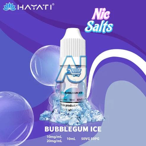 Hayati Pro Max Nic Salts Box of 10, Bubble Gum Flavour