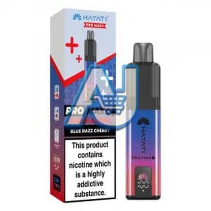 Hayati Pro Max Plus 6000 Puffs Pod Vape Kit, Blue Razz Cherry Flavor