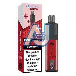Hayati Pro Max Plus 6000 Puffs Pod Vape Kit, Cherry Berry Flavor