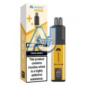 Hayati Pro Max Plus 6000 Puffs Pod Vape Kit, Triple Mango Flavor