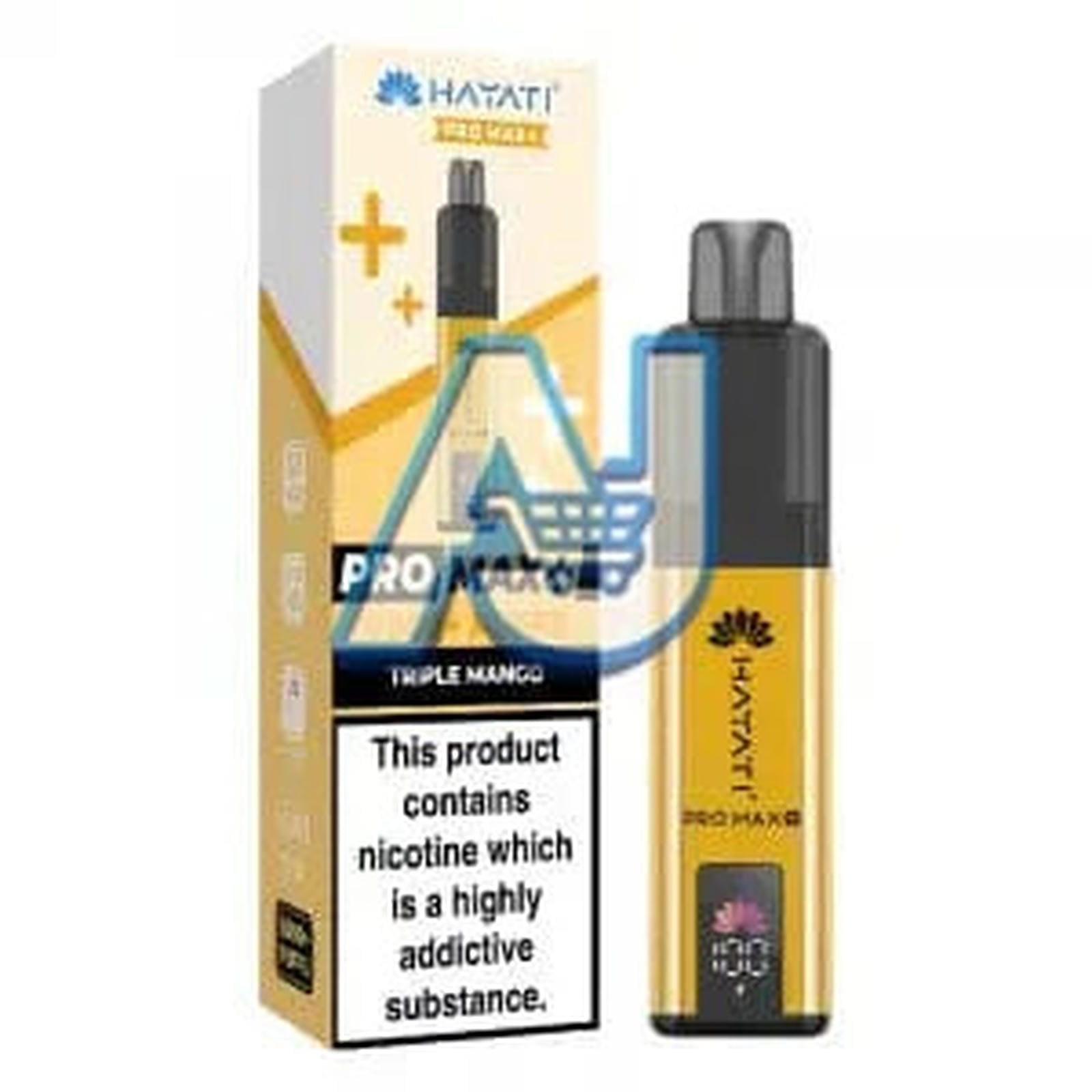 Hayati Pro Max Plus 6000 Puffs Pod Vape Kit, Triple Mango Flavor