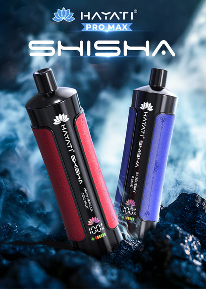Hayati Pro Max Shisha 15000 Puffs Prefilled Vape Pod Kit Box of 10, Aj Super Store