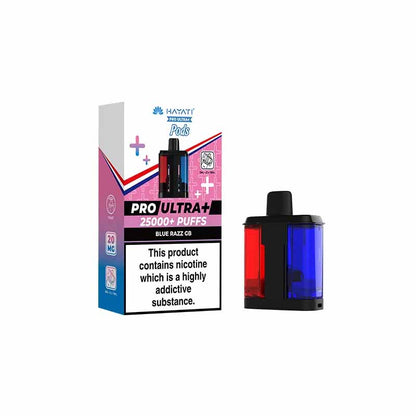 Hayati Pro Ultra 25K Prefilled Replacement Pod, Blue Razz GB Flavour