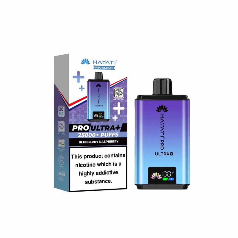 Hayati Pro Ultra Plus 25000 Prefilled Pod Kit, Blueberry Raspberry Flavour