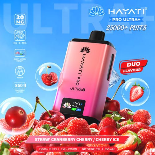Hayati Pro Ultra Plus 25000 Prefilled Pod Kit Box of 5 - Duo Flavour at UK Vaper Wholesale